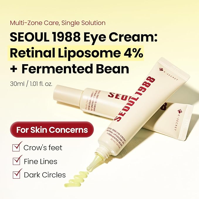 Seoul 1988 Korean Eye Cream – Dark Circles Solution